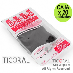 COBERTURA P/TORTA 1/2K COLOR NEGRO BALLINA 20 x 1